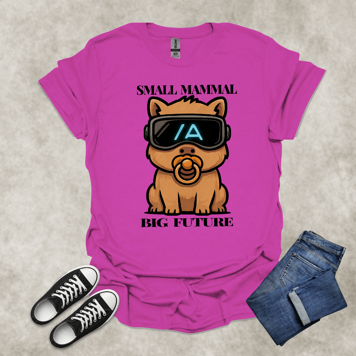 SMALL MAMMAL: BIG FUTURE: GEN ALPHA — Generational Graphic Tee: Unisex Softstyle T-Shirt