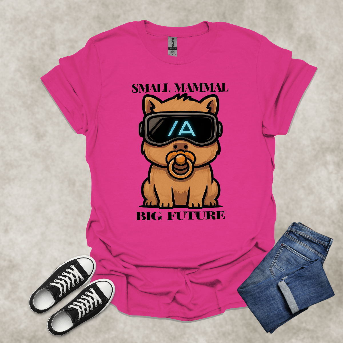 SMALL MAMMAL: BIG FUTURE: GEN ALPHA — Generational Graphic Tee: Unisex Softstyle T-Shirt