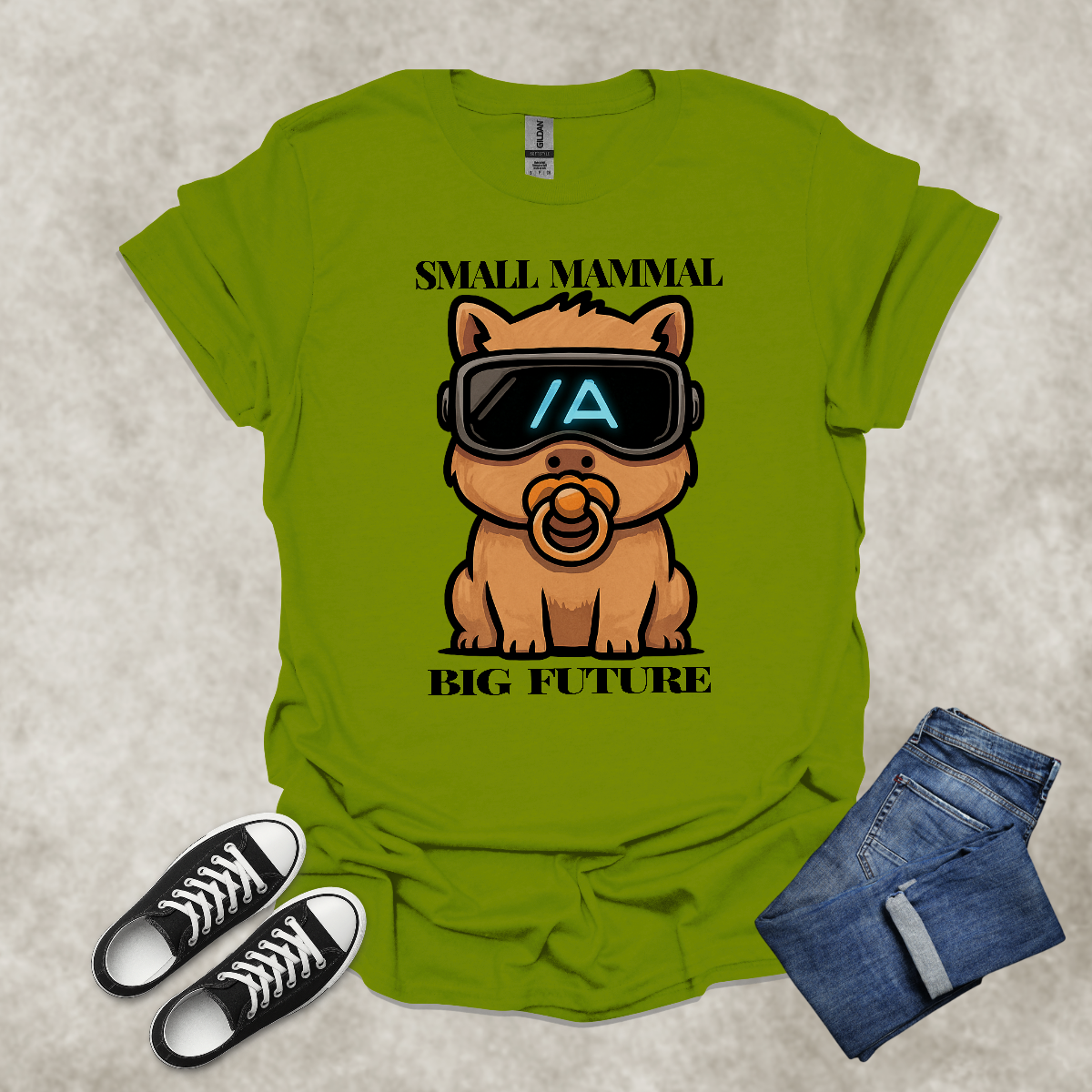 SMALL MAMMAL: BIG FUTURE: GEN ALPHA — Generational Graphic Tee: Unisex Softstyle T-Shirt