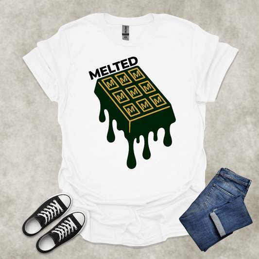 MELTED — Chocolate Indulgence Graphic Tee: Unisex Softstyle T-Shirt