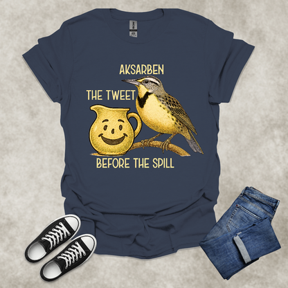 AKSARBEN: THE TWEET BEFORE THE SPILL — Nebraska State Pride Tee: Unisex Softstyle T-Shirt