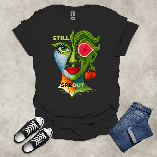 STILL SPROUT — Growth-Inspired Tee: Unisex Softstyle T-Shirt
