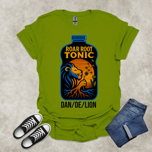 DAN/DE/LION — Corporate Satire Tee: Unisex Softstyle T-Shirt