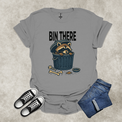 BIN THERE — Animal Humor & Life Satire Tee: Unisex Softstyle T-Shirt